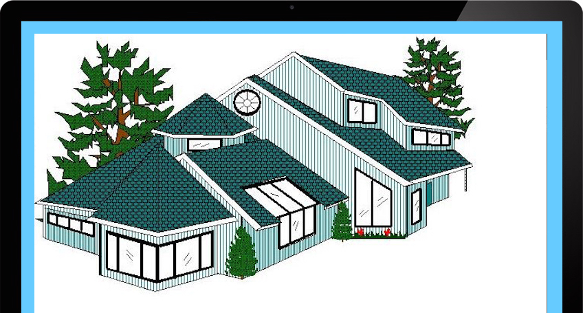 建物立面や設計図の作成例